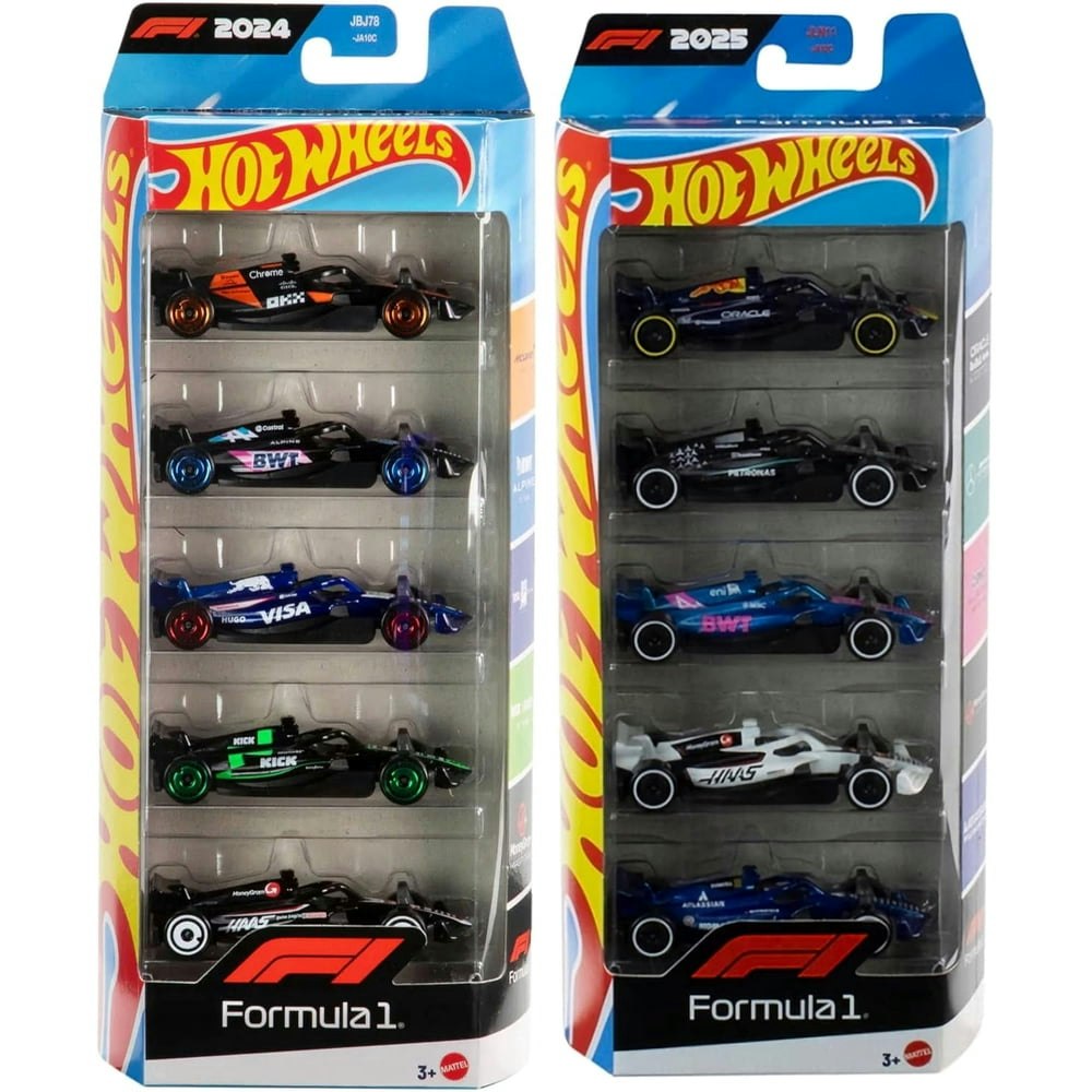 Hot Wheels Formula 1 Die-Cast Cars 10-Pack: $23.99