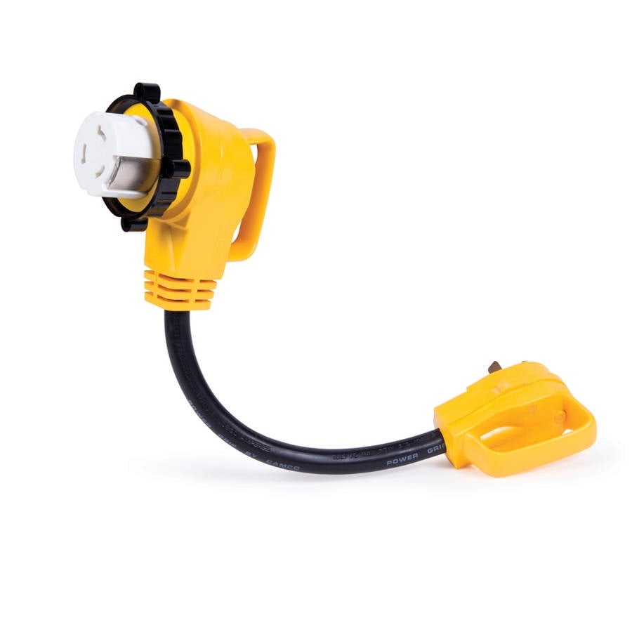 Camco 18-inch PowerGrip Locking Dogbone Electrical Adapter: $61.49