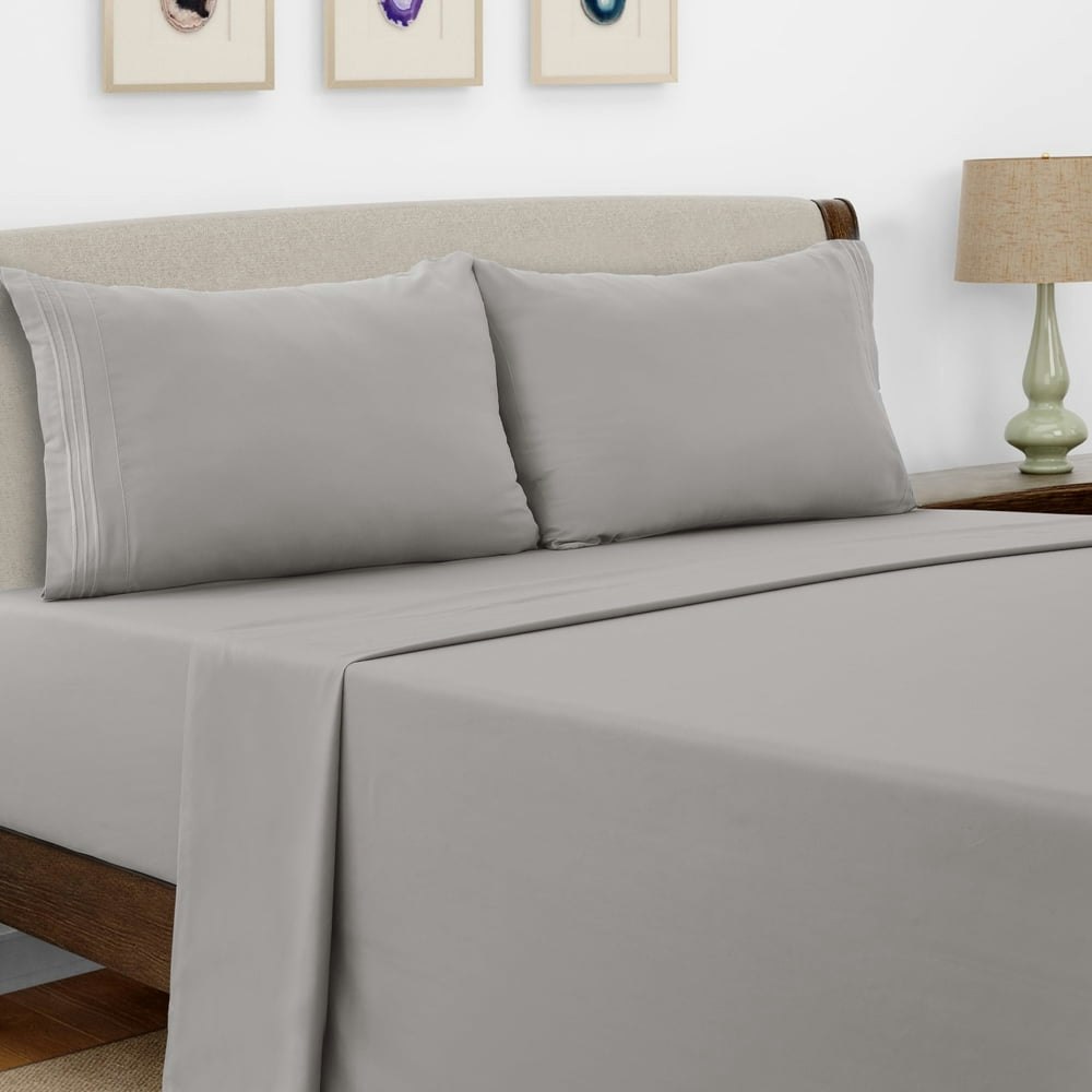 Lux Decor Collection Full Bed Sheet 4-Piece Set: $17.99 Lux Decor Collection Full Bed Sheet 4-Piece Set: $17.99