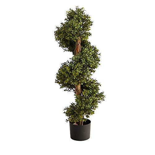 Nearly Natural 33-Inch Artificial Boxwood Spiral Topiary Tree: $29.99 Nearly Natural 33-Inch Artificial Boxwood Spiral Topiary Tree: $29.99