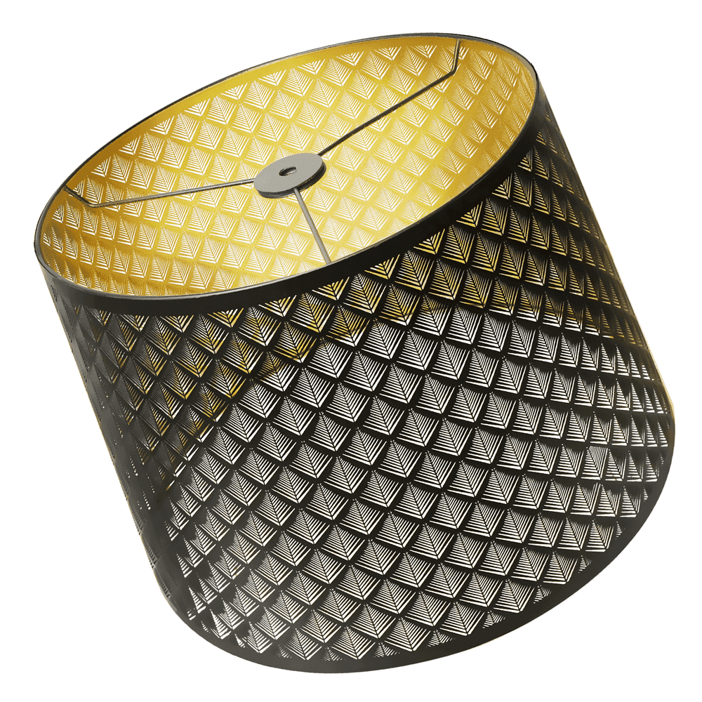 Aeelleea 12x14x10-inch Metal Drum Lamp Shade: $39.99 Aeelleea 12x14x10-inch Metal Drum Lamp Shade: $39.99