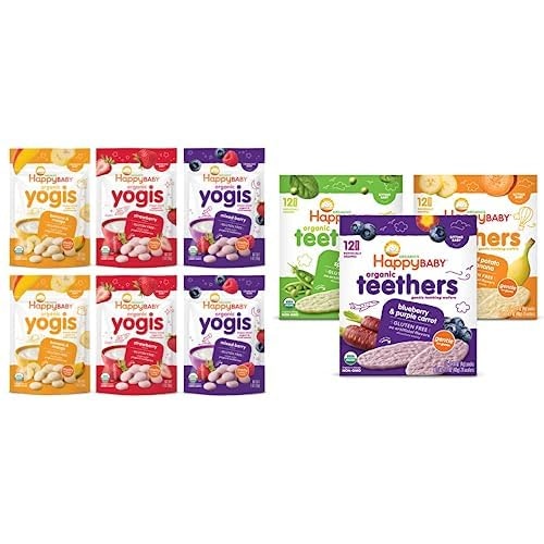 Happy Baby Organics Freeze-Dried Yogurt and Fruit Snacks 6-Pack: $42.52 Happy Baby Organics Freeze-Dried Yogurt and Fruit Snacks 6-Pack: $42.52