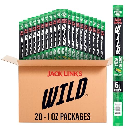 Jack Link's Wild Spicy Dill Pickle Meat Sticks 20-Pack: $28.71 Jack Link's Wild Spicy Dill Pickle Meat Sticks 20-Pack: $28.71