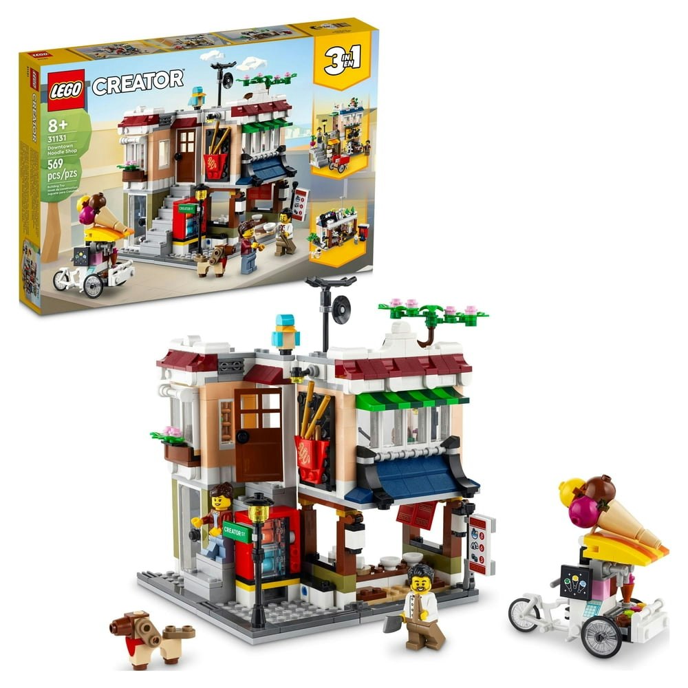 Lego Creator Downtown Noodle Shop 31131 Building Kit: $62.99 Lego Creator Downtown Noodle Shop 31131 Building Kit: $62.99