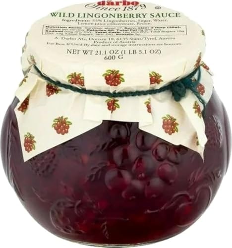 D'arbo Wild Lingonberry Sauce 21.1-oz. Jar: $17.15 D'arbo Wild Lingonberry Sauce 21.1-oz. Jar: $17.15