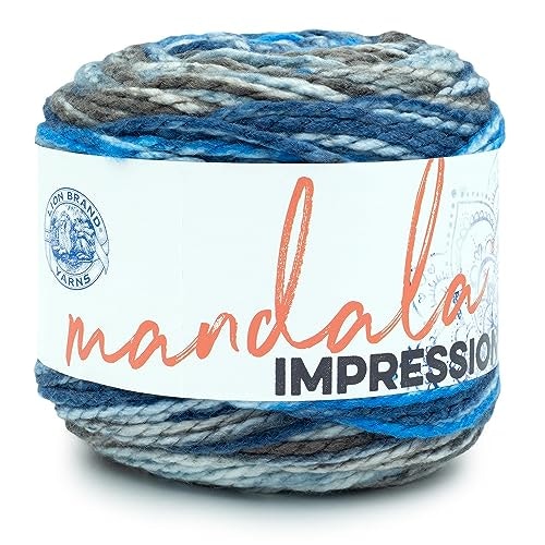 Lion Brand Mandala Impressions Bulky Yarn: $6.29 Lion Brand Mandala Impressions Bulky Yarn: $6.29