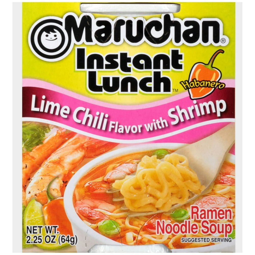 Maruchan Instant Lunch Lime Chili Shrimp Ramen Noodles 2-Pack: $1.69 Maruchan Instant Lunch Lime Chili Shrimp Ramen Noodles 2-Pack: $1.69