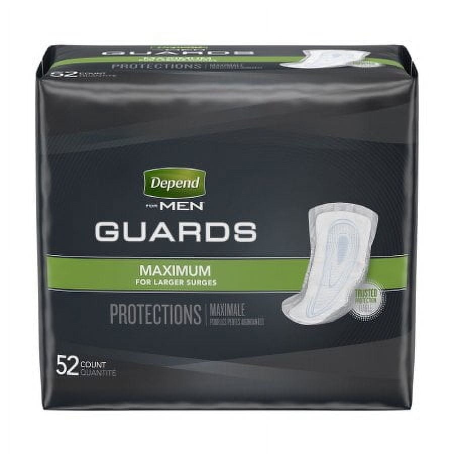 Depend Men's Incontinence Guards 52-Count: $29.51 Depend Men's Incontinence Guards 52-Count: $29.51