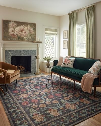 Loloi Rifle Paper Co. Rosa 2.5' x 7.5' Runner Rug: $45.80 Loloi Rifle Paper Co. Rosa 2.5' x 7.5' Runner Rug: $45.80