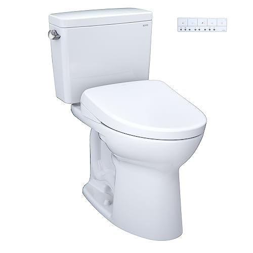 TOTO Drake WASHLET+ Two-Piece 1.6 GPF Elongated Toilet and S7 Bidet Seat: $1,727 TOTO Drake WASHLET+ Two-Piece 1.6 GPF Elongated Toilet and S7 Bidet Seat: $1,727