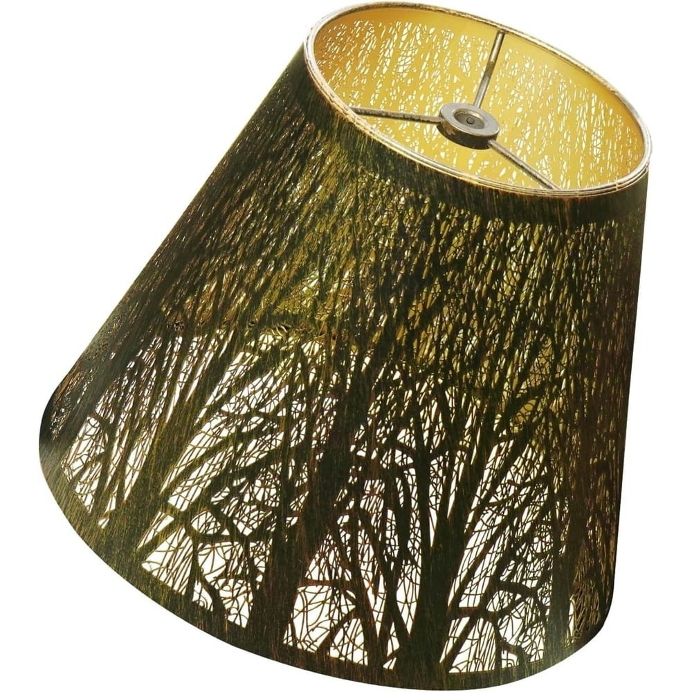 Aeelleea 5"x9"x7" Barrel Metal Lamp Shade: $21.99 Aeelleea 5"x9"x7" Barrel Metal Lamp Shade: $21.99