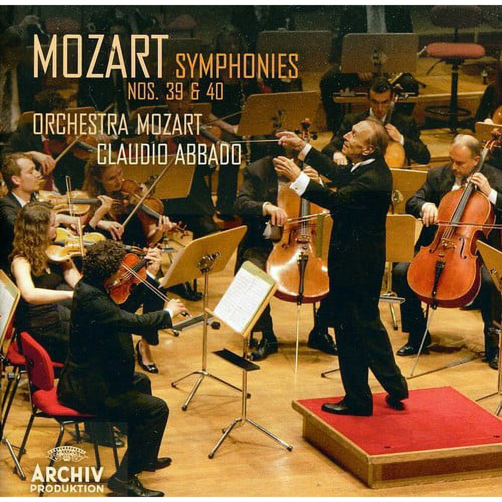 Claudio Abbado Symphonies 39 & 40 CD: $24.39 Claudio Abbado Symphonies 39 & 40 CD: $24.39