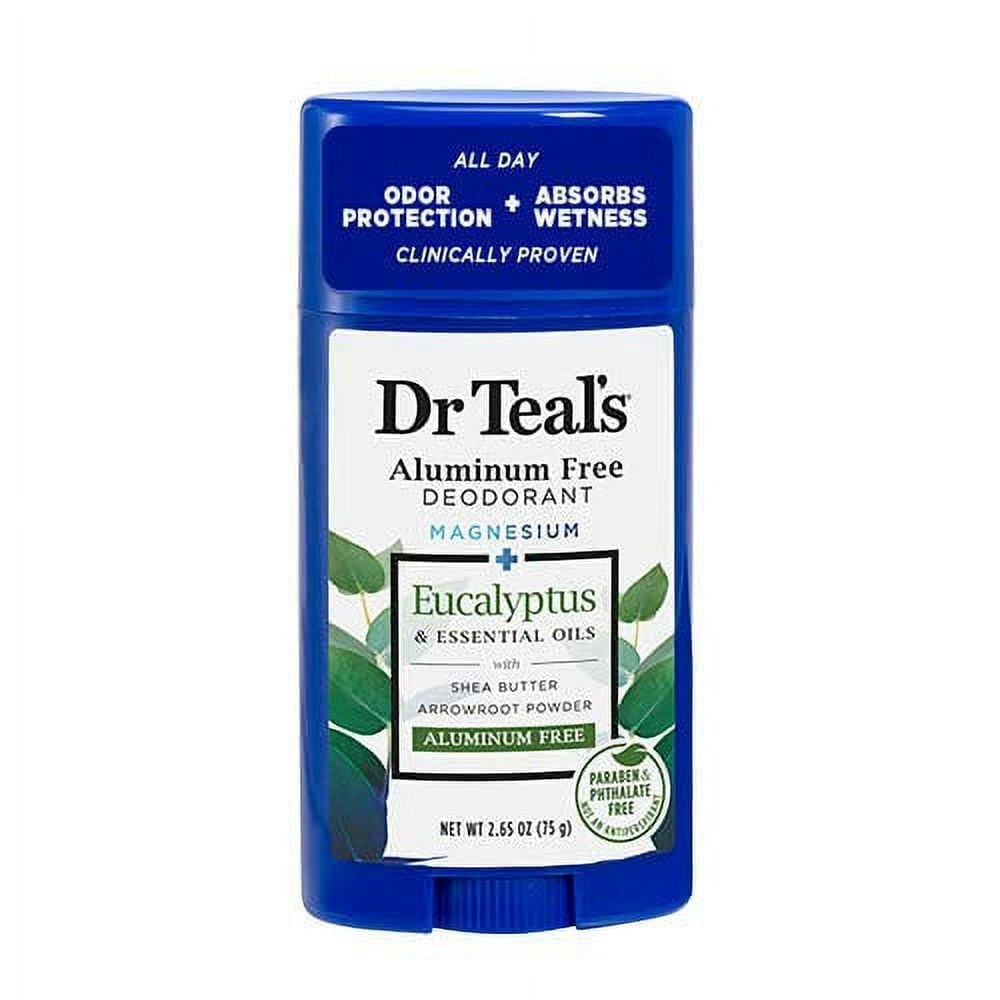 Dr. Teal's Eucalyptus Spearmint Aluminum-Free Deodorant 4-Pack: $31.99