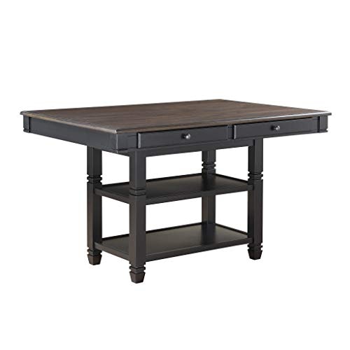 Homelegance 60" x 42" Two-Tone Counter Height Dining Table: $446.92 Homelegance 60" x 42" Two-Tone Counter Height Dining Table: $446.92