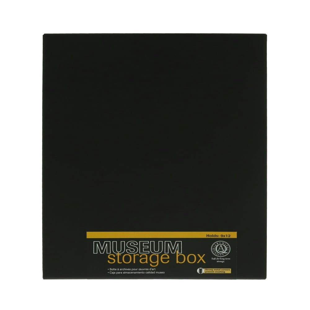 Lineco Museum Storage Box 9" x 12": $20.63 Lineco Museum Storage Box 9" x 12": $20.63