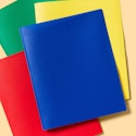 up&up 2-Pocket Plastic Folder w/ Prongs: 50 cents + free shipping w/ $35