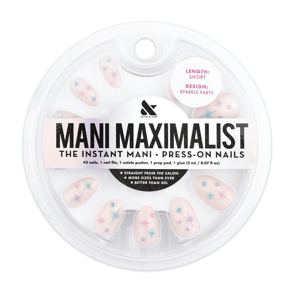 Olive & June Almond Short Press-On Nails 42-Pack: $6.99 Olive & June Almond Short Press-On Nails 42-Pack: $6.99