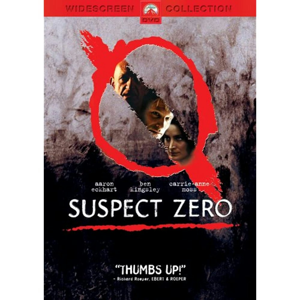 Suspect Zero DVD: $6.89 Suspect Zero DVD: $6.89