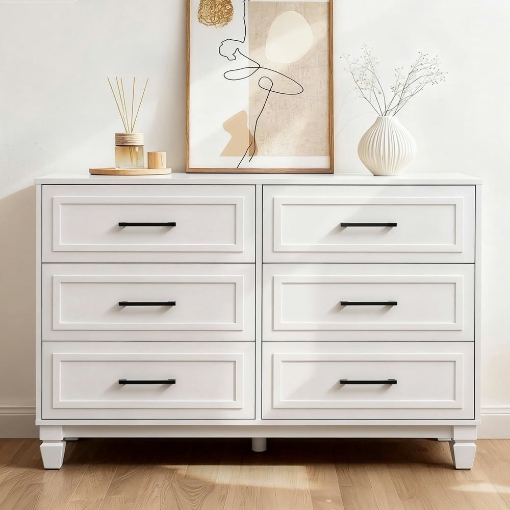 Berry Nest Farmhouse 6-Drawer Dresser: $229.99 Berry Nest Farmhouse 6-Drawer Dresser: $229.99
