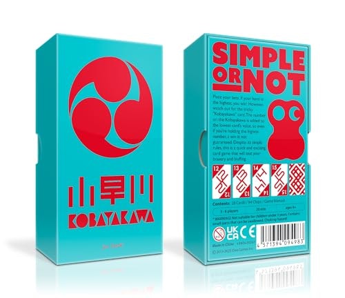 Oink Games Kobayakawa Bluffing & Betting Card Game: $22.99 Oink Games Kobayakawa Bluffing & Betting Card Game: $22.99