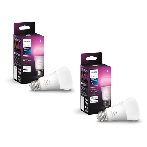 Philips Hue A19 White and Color Ambiance LED Smart Bulb 2-Pack: $63.34 Philips Hue A19 White and Color Ambiance LED Smart Bulb 2-Pack: $63.34