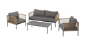 Grand Patio 4-Piece Outdoor Set for $230 + free shipping