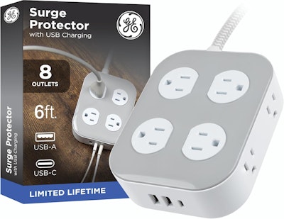 GE Surge Protector Power Strip for $12 + free shipping w/ Prime