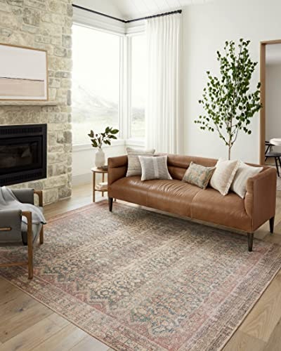 Loloi Angela Rose Aubrey Ocean/Spice 2.5' x 12' Runner Rug: $54.67 Loloi Angela Rose Aubrey Ocean/Spice 2.5' x 12' Runner Rug: $54.67