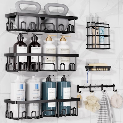 Veken 6-Pack Shower Caddy for $20 + free shipping w/ Prime