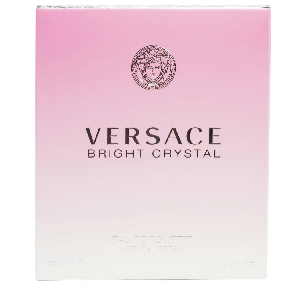 Versace Bright Crystal Eau De Toilette 3-Ounce 2-Pack: $99.99 Versace Bright Crystal Eau De Toilette 3-Ounce 2-Pack: $99.99