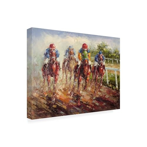 Trademark Fine Art Kentucky Derby Canvas Art 35x47": $62.79 Trademark Fine Art Kentucky Derby Canvas Art 35x47": $62.79