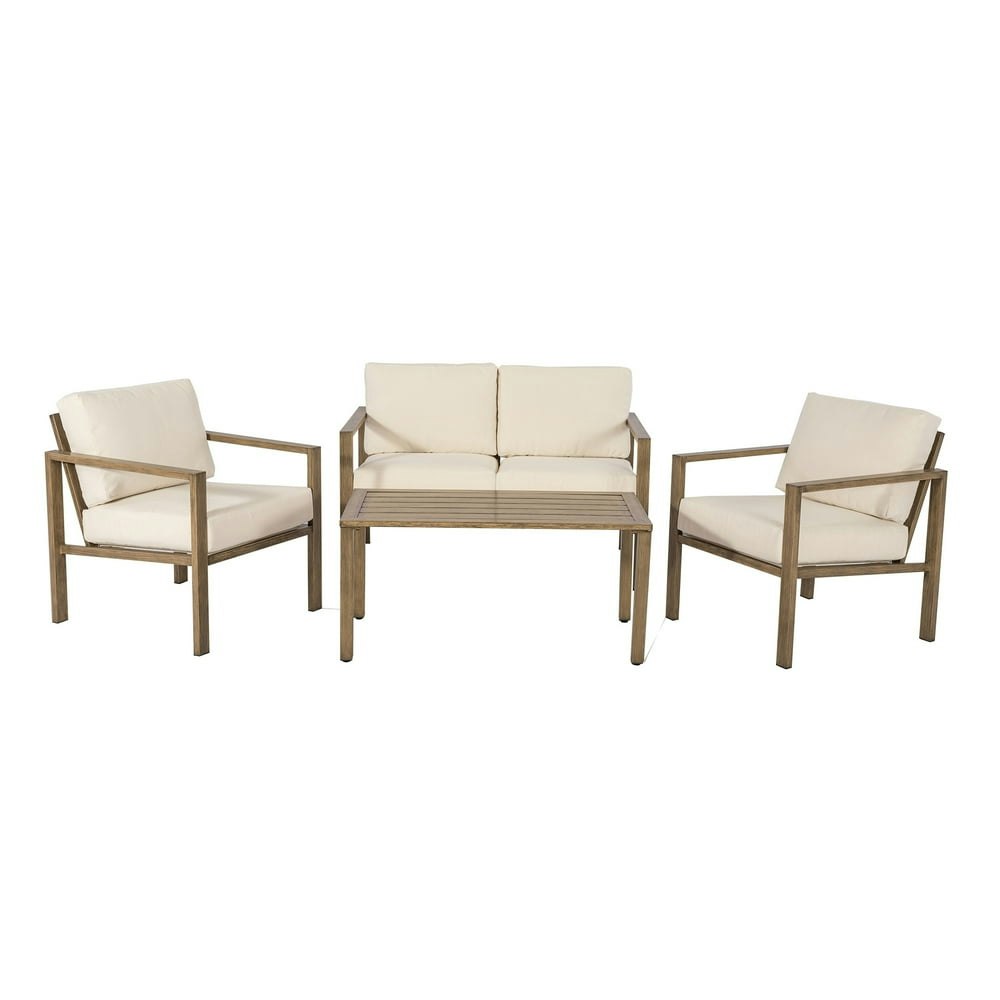 Mainstays Dashwood 4-Piece Outdoor Conversation Set: $197 Mainstays Dashwood 4-Piece Outdoor Conversation Set: $197