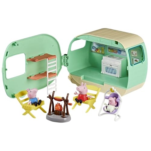 Peppa Pig Three Little Piggies Caravan Playset: $26.99