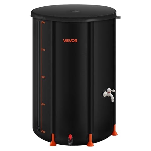 Vevor 100-Gallon Collapsible Rain Barrel: $40.13 Vevor 100-Gallon Collapsible Rain Barrel: $40.13