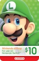$10 Nintendo eShop Gift Card for $8.53 w/ Prime + digital delivery