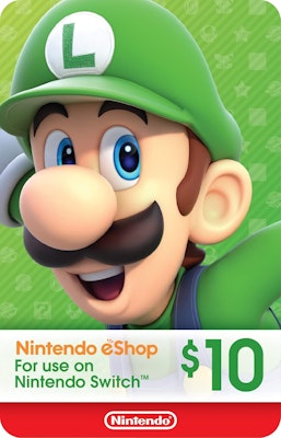 $10 Nintendo eShop Gift Card for $8.53 w/ Prime + digital delivery
