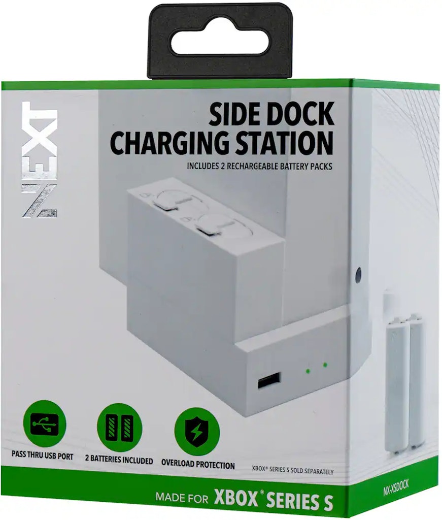 Next Side Dock Charging Station for Xbox Series S w/ 2 Batteries: $8.99 Next Side Dock Charging Station for Xbox Series S w/ 2 Batteries: $8.99