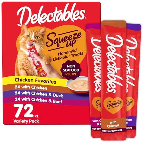 Delectables Non-Seafood Squeeze Up Cat Treat 72-Pack: $33.95 Delectables Non-Seafood Squeeze Up Cat Treat 72-Pack: $33.95