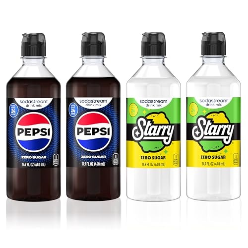 SodaStream Pepsi and Starry Zero Sugar Drink Mix 4-Pack: $20.03 SodaStream Pepsi and Starry Zero Sugar Drink Mix 4-Pack: $20.03