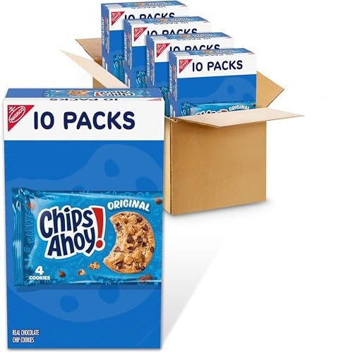 Chips Ahoy! Original Chocolate Chip Cookies 40-Pack: $26.54