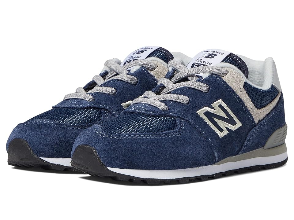 New Balance Kids 574 Bungee Lace Toddler Shoes: $59.95