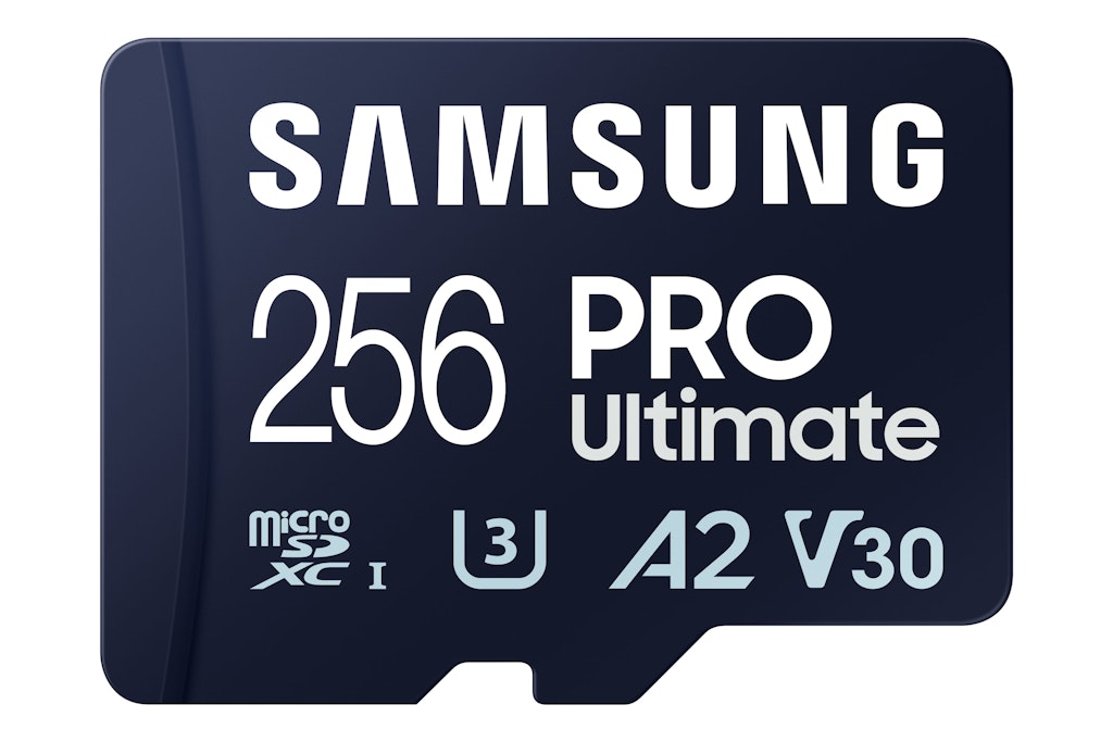 Samsung Pro Ultimate 256GB microSDXC Memory Card with Adapter: $99.99 Samsung Pro Ultimate 256GB microSDXC Memory Card with Adapter: $99.99