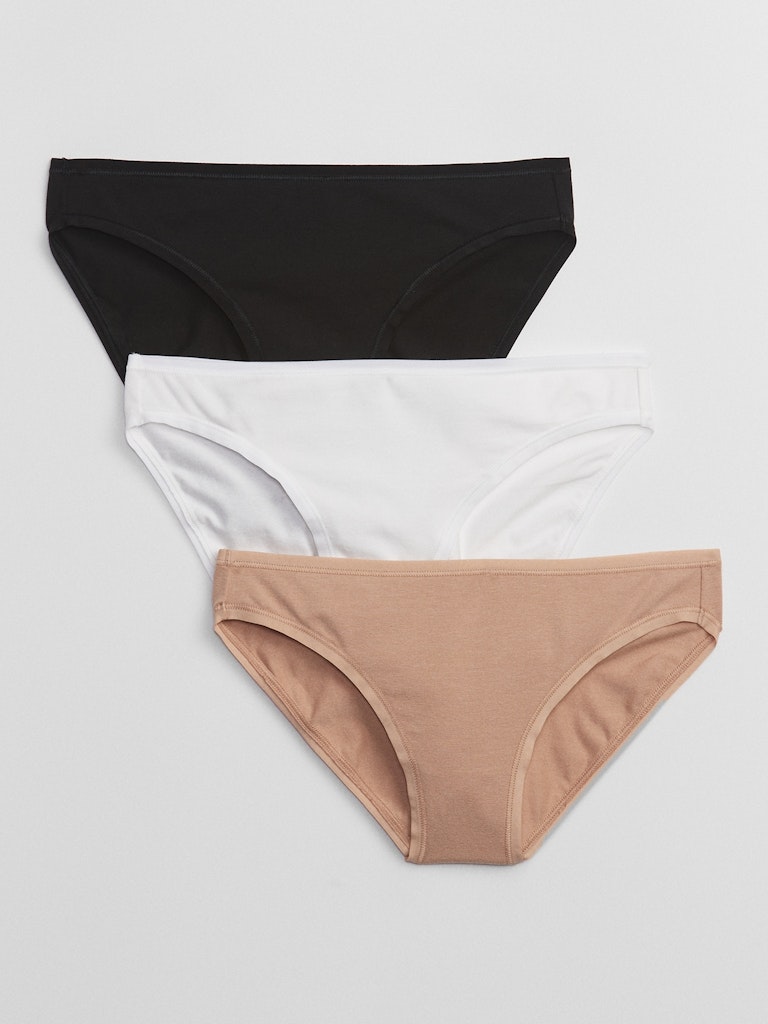 Stretch Cotton Bikini 3-Pack: $14.99 Stretch Cotton Bikini 3-Pack: $14.99