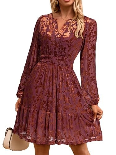 Simplee Women's Velvet Long Sleeve Mini Dress: $42.49 Simplee Women's Velvet Long Sleeve Mini Dress: $42.49