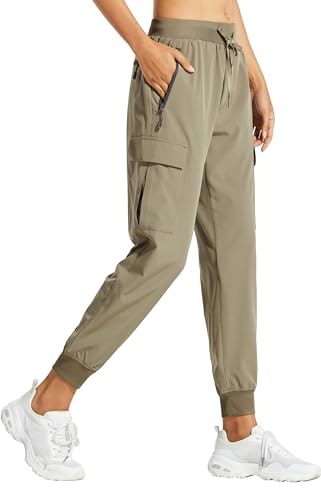 Libin Women's Quick-Dry Hiking Cargo Joggers: $29.98 Libin Women's Quick-Dry Hiking Cargo Joggers: $29.98