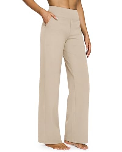 G4Free Women's Wide Leg Yoga Dress Pants: $28.04 G4Free Women's Wide Leg Yoga Dress Pants: $28.04