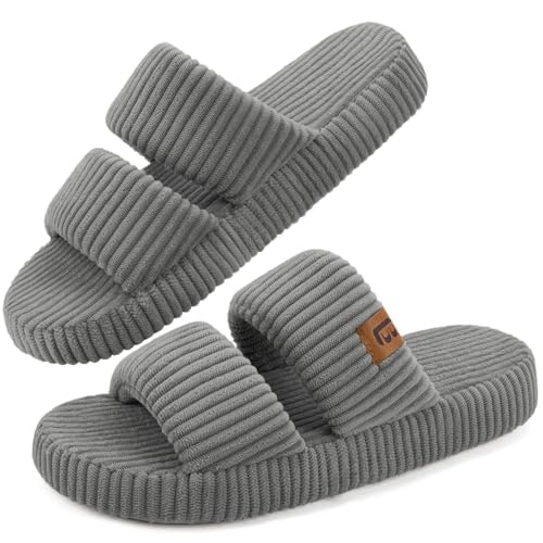 LongBay Women's Memory Foam Open-Toe Slide Slippers: $17.94 LongBay Women's Memory Foam Open-Toe Slide Slippers: $17.94