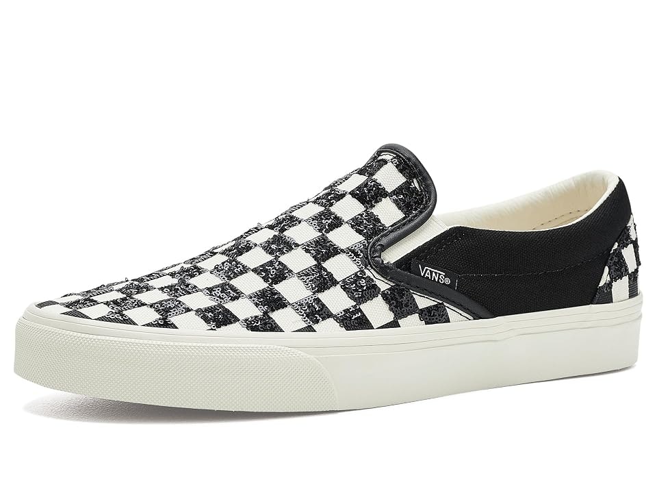Vans Classic Beaded Checkerboard Slip-On Shoes: $55.25