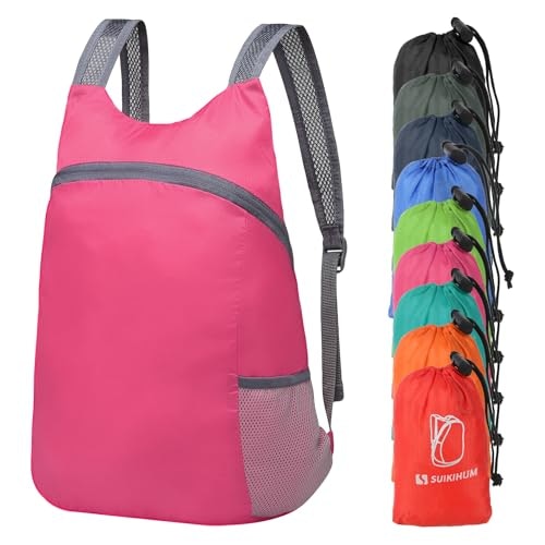 Suikihum Ultra Lightweight Foldable Hiking Backpack: $5.94 Suikihum Ultra Lightweight Foldable Hiking Backpack: $5.94