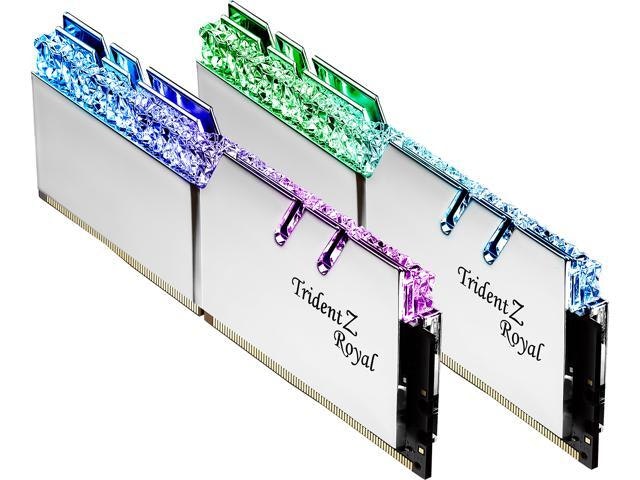 G.Skill Trident Z Royal 64GB DDR4 3600MHz Desktop Memory 2-Pack: $799 G.Skill Trident Z Royal 64GB DDR4 3600MHz Desktop Memory 2-Pack: $799